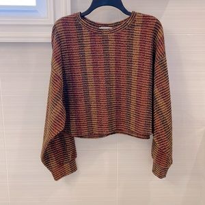 Zara Trafaluc Knit Crop Sweater